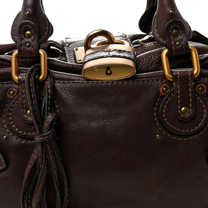Chloe Calfskin Small Paddington Satchel Brown 8 of 12