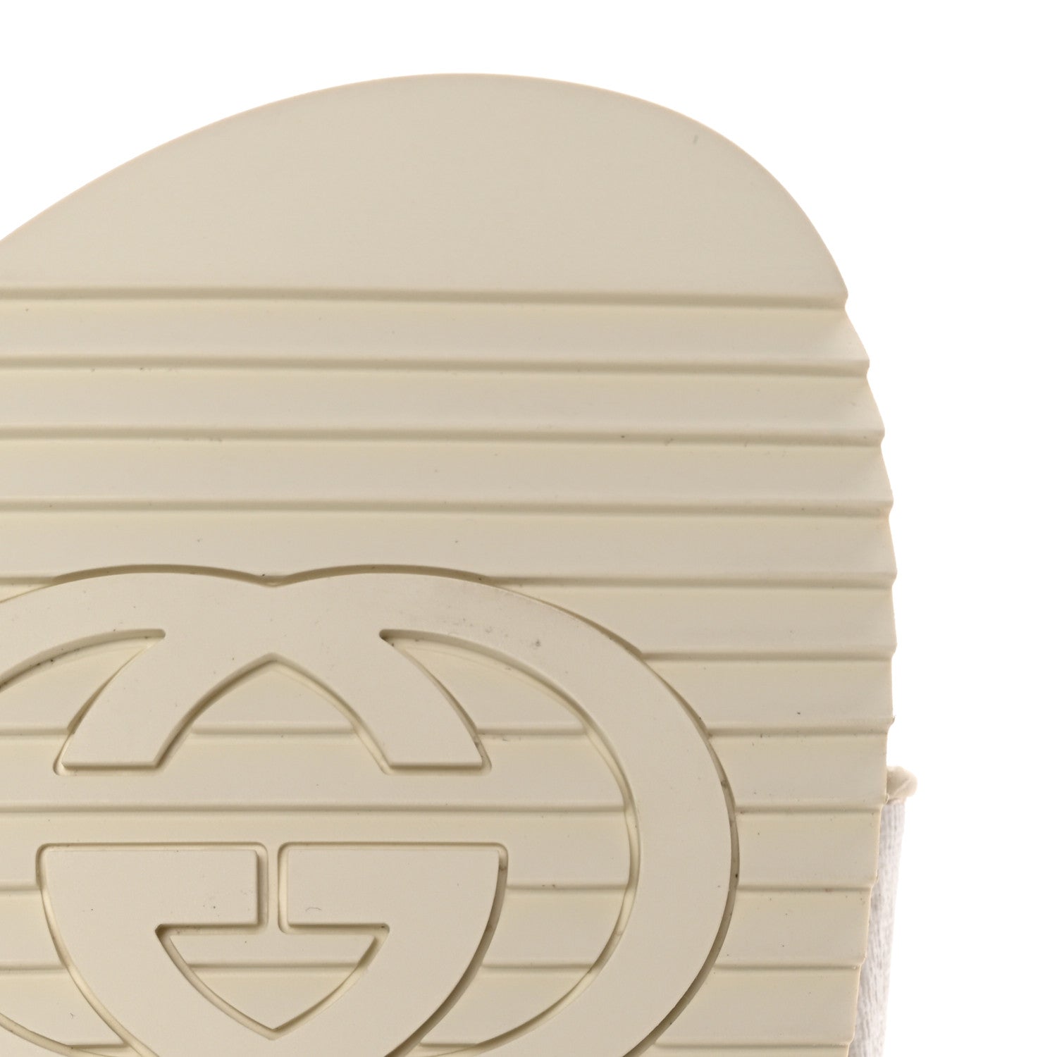 Gucci GG Supreme Monogram Demetra Mens Slide Sandals 11 White Mystic White 10 of 11
