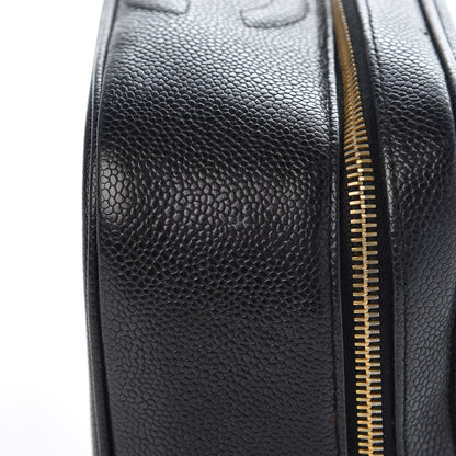 Chanel Caviar Vanity Cosmetic Case Black 12 of 12
