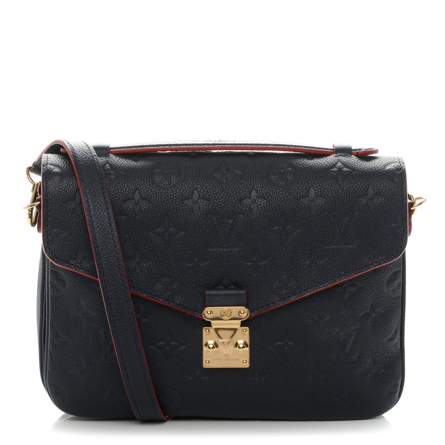 Louis Vuitton Empreinte Pochette Metis Marine Rouge 1 of 7