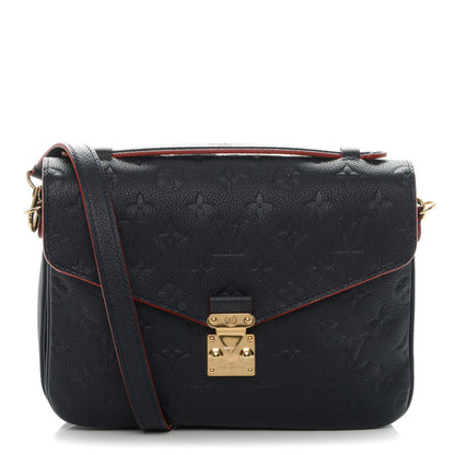 Louis Vuitton Empreinte Pochette Metis Marine Rouge 1 of 7