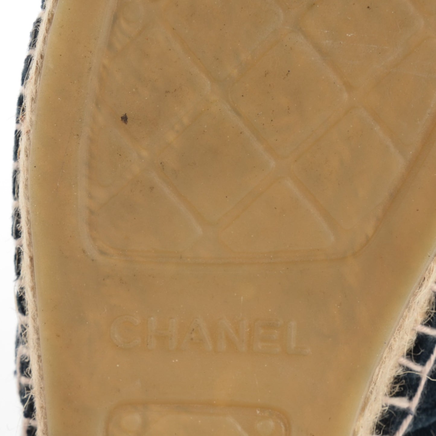 Velvet CC Espadrilles 39 Navy Black