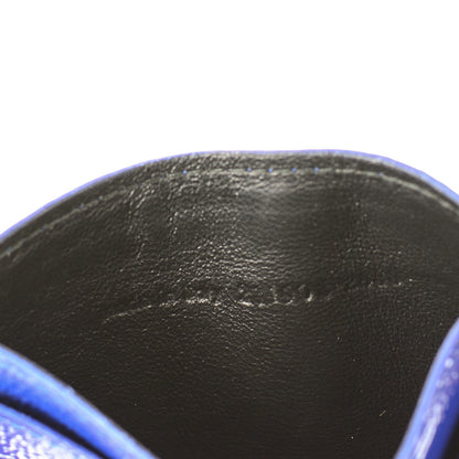 Saint Laurent Textured Patent Belle De Jour Card Case Royal Blue 7 of 7