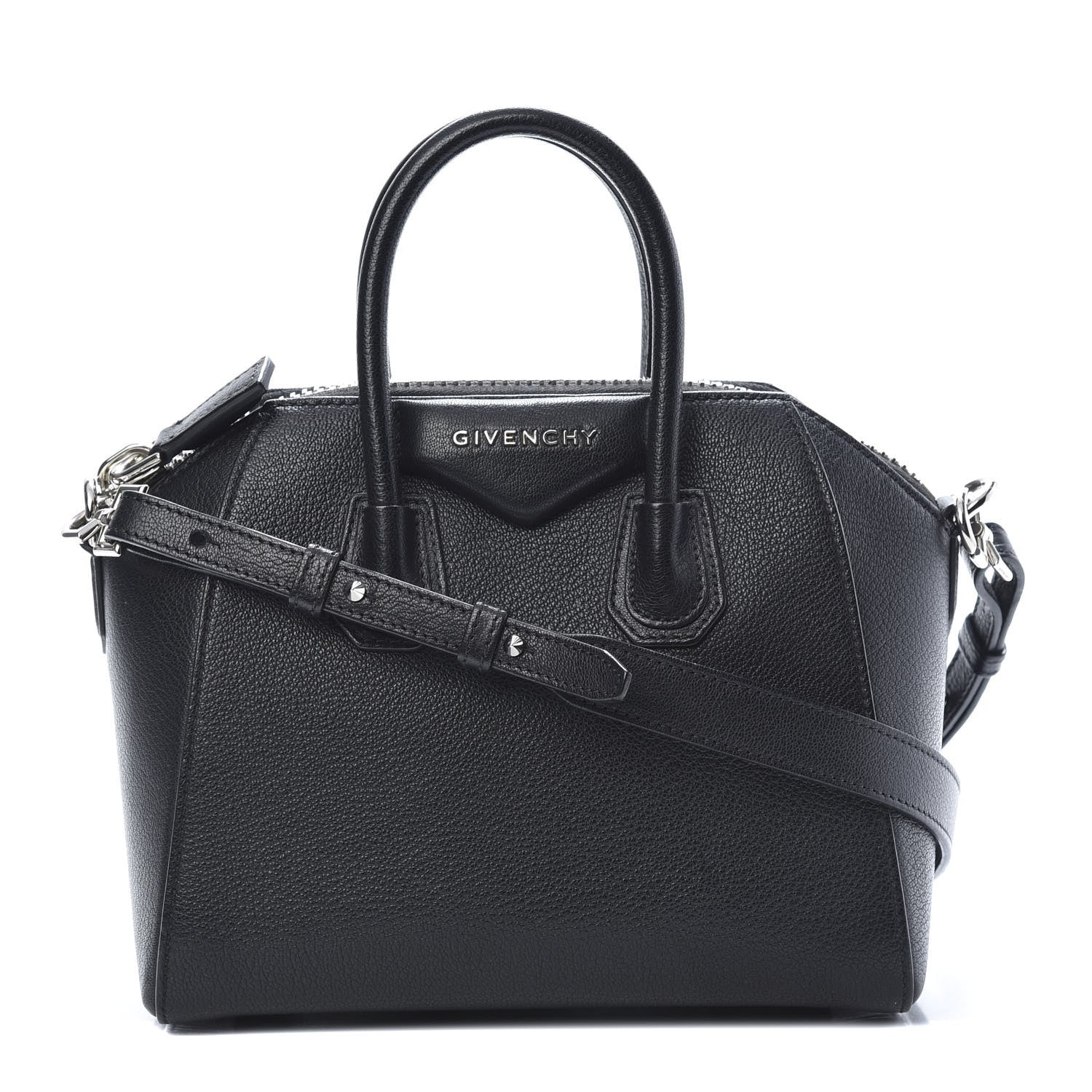 Givenchy Sugar Goatskin Mini Antigona Black 1 of 11