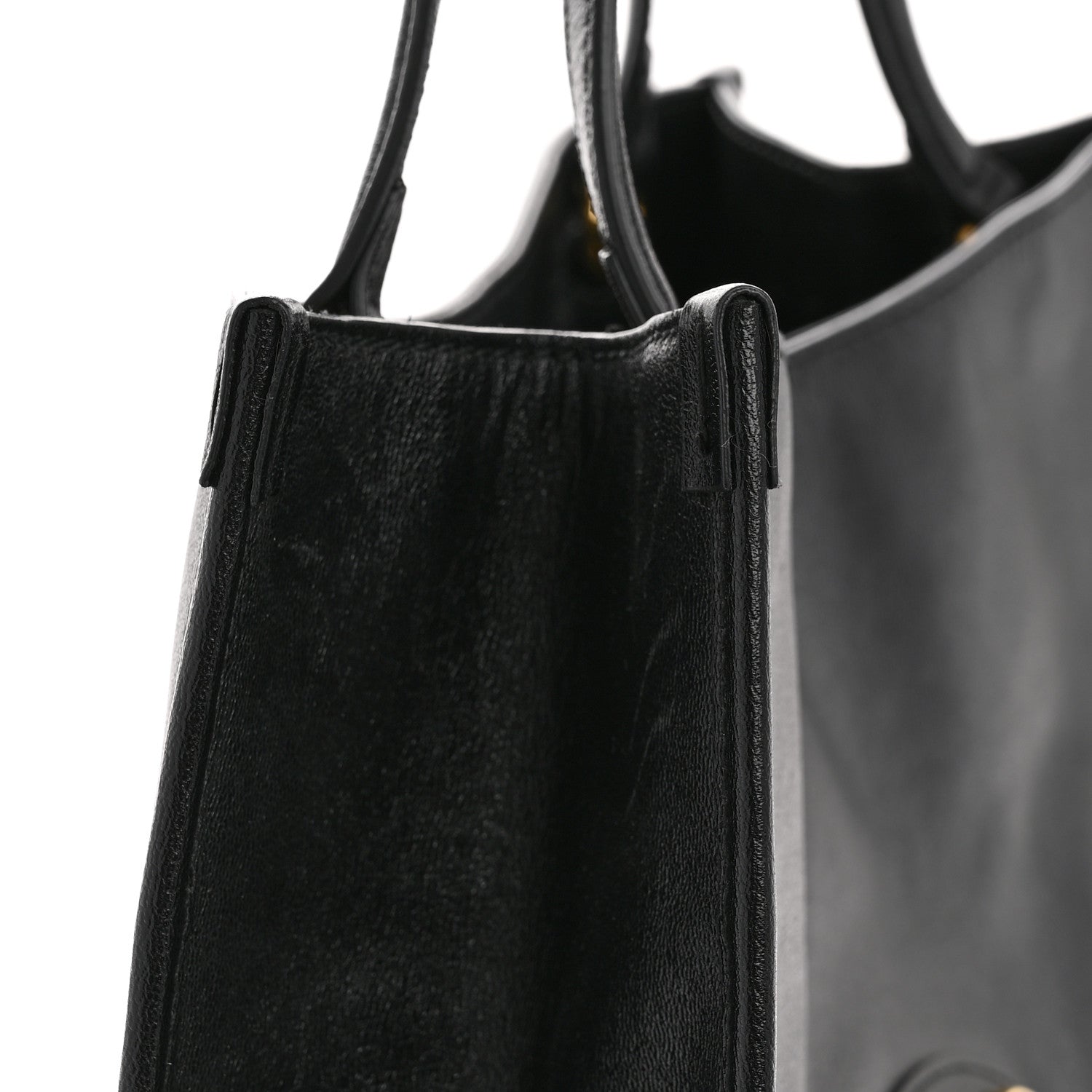 Gucci New Sakai Calfskin Lux Horsebit 1955 Tote Bag Black 11 of 13