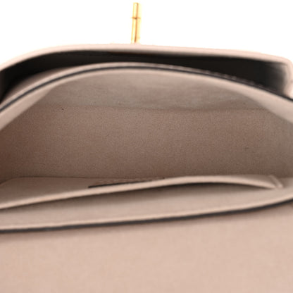 Louis Vuitton Grained Calfskin Lockme Tender Greige 5 of 10