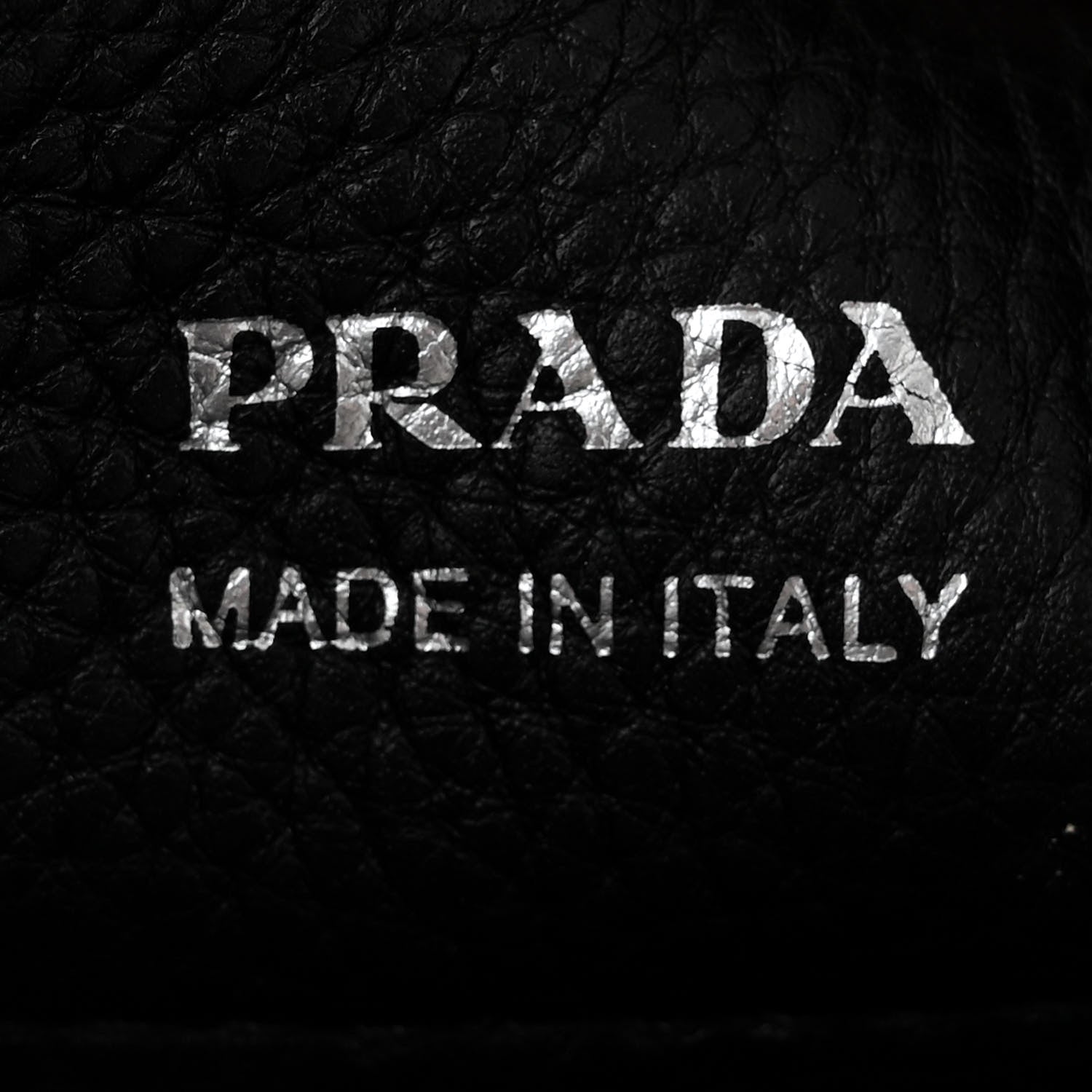 Prada Vitello Daino Small Double Bag Argilla Black 6 of 12