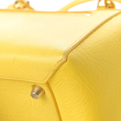 Celine Elephant Calfskin Mini Belt Bag Sun Yellow 12 of 21