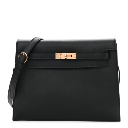 Hermes Swift Kelly Danse II Belt Bag Black 1 of 12