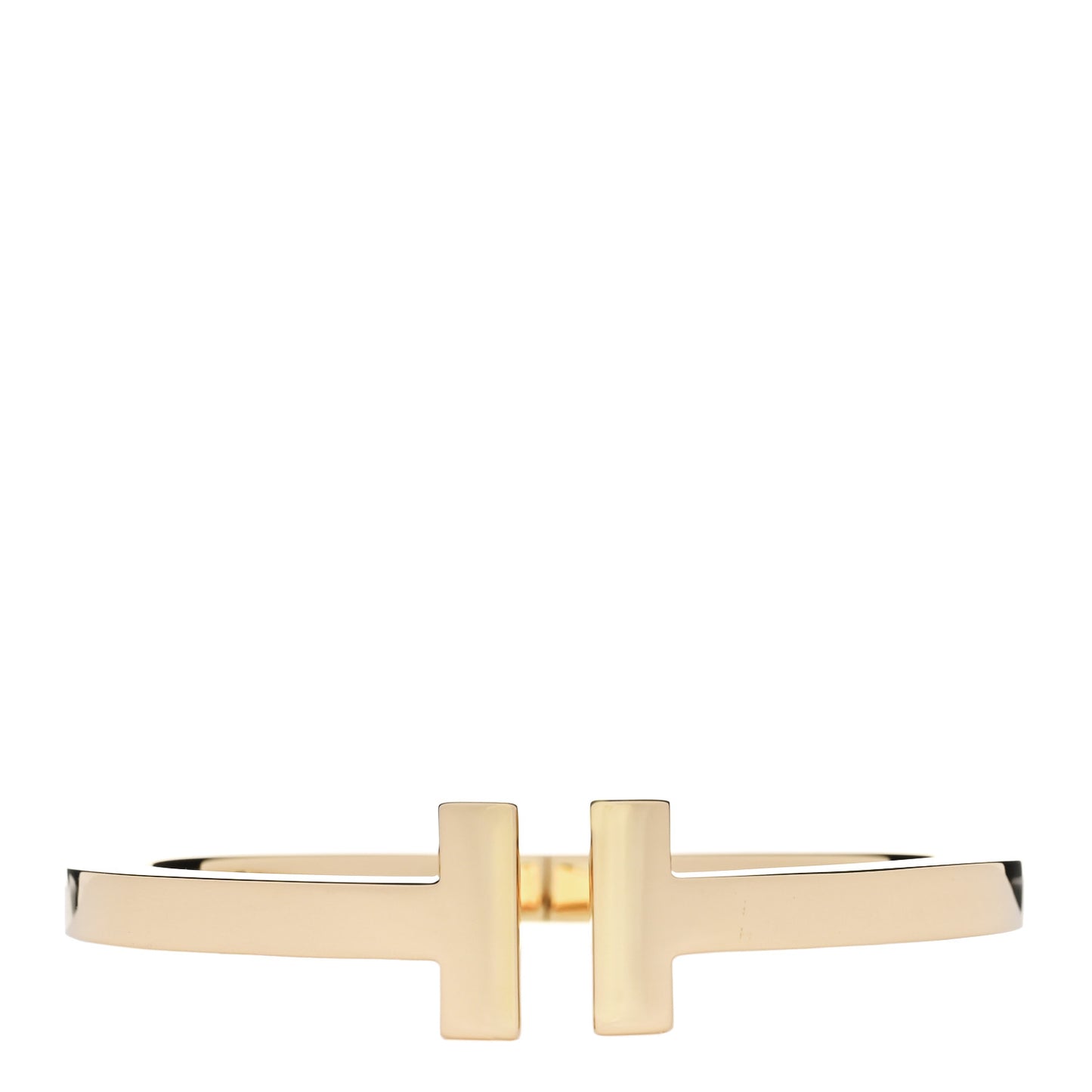 18K Yellow Gold T Square Bracelet