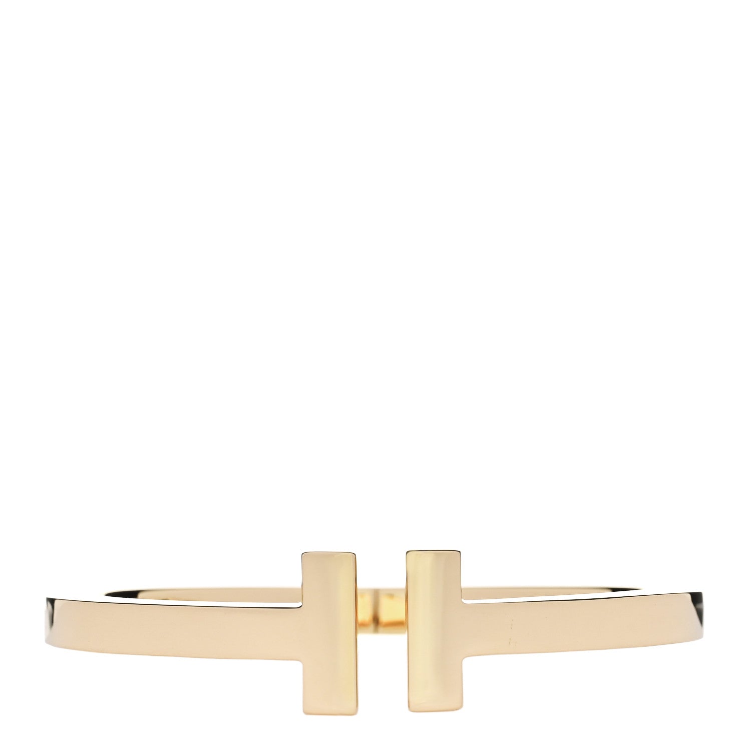 Tiffany 18K Yellow Gold T Square Bracelet 1 of 4