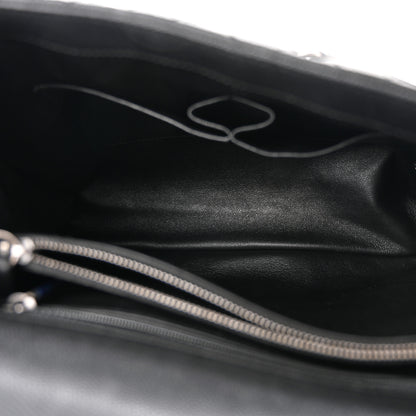 Chanel Caviar Lizard Quilted Large Coco Handle Flap Black 5 of 11