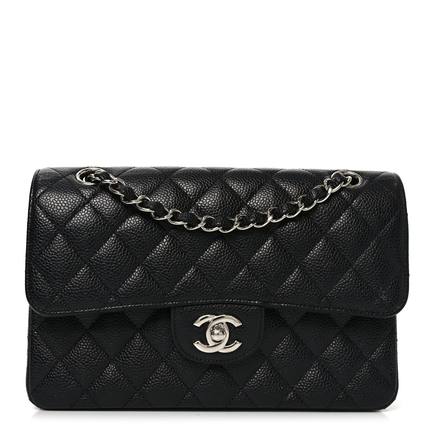 Chanel Caviar Quilted Small Double Flap Black 1 of 11