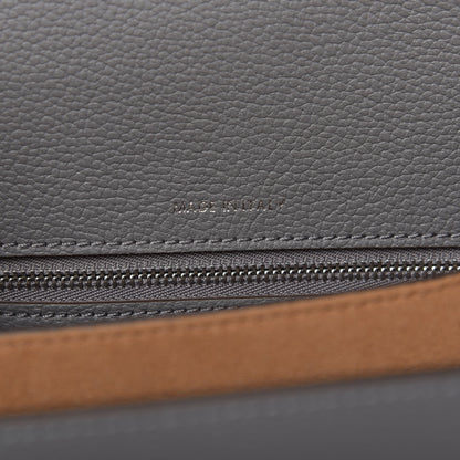 MCM Park Avenue Calfskin Small Patricia Crossbody Bag Charcoal 7 of 9
