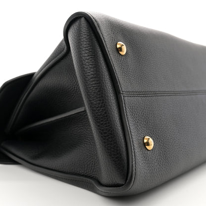 Salvatore Ferragamo Calfskin Medium Margot Top Handle Satchel Black 9 of 14