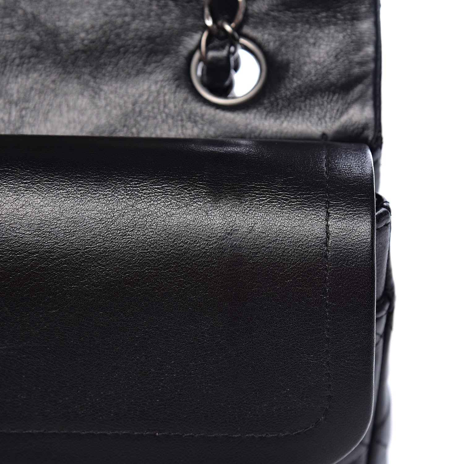 Chanel Lambskin Quilted Medium Hybrid Reissue Flap Black 9 of 13