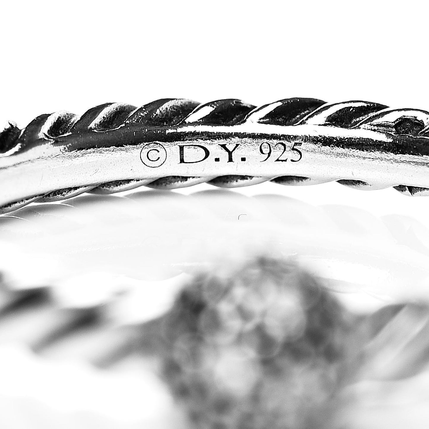 Sterling Silver Diamond 6mm Elements Ball Ring 49 5
