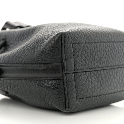 Proenza Schouler Calfskin Buffalo Mini Bucket Bag Black 8 of 10