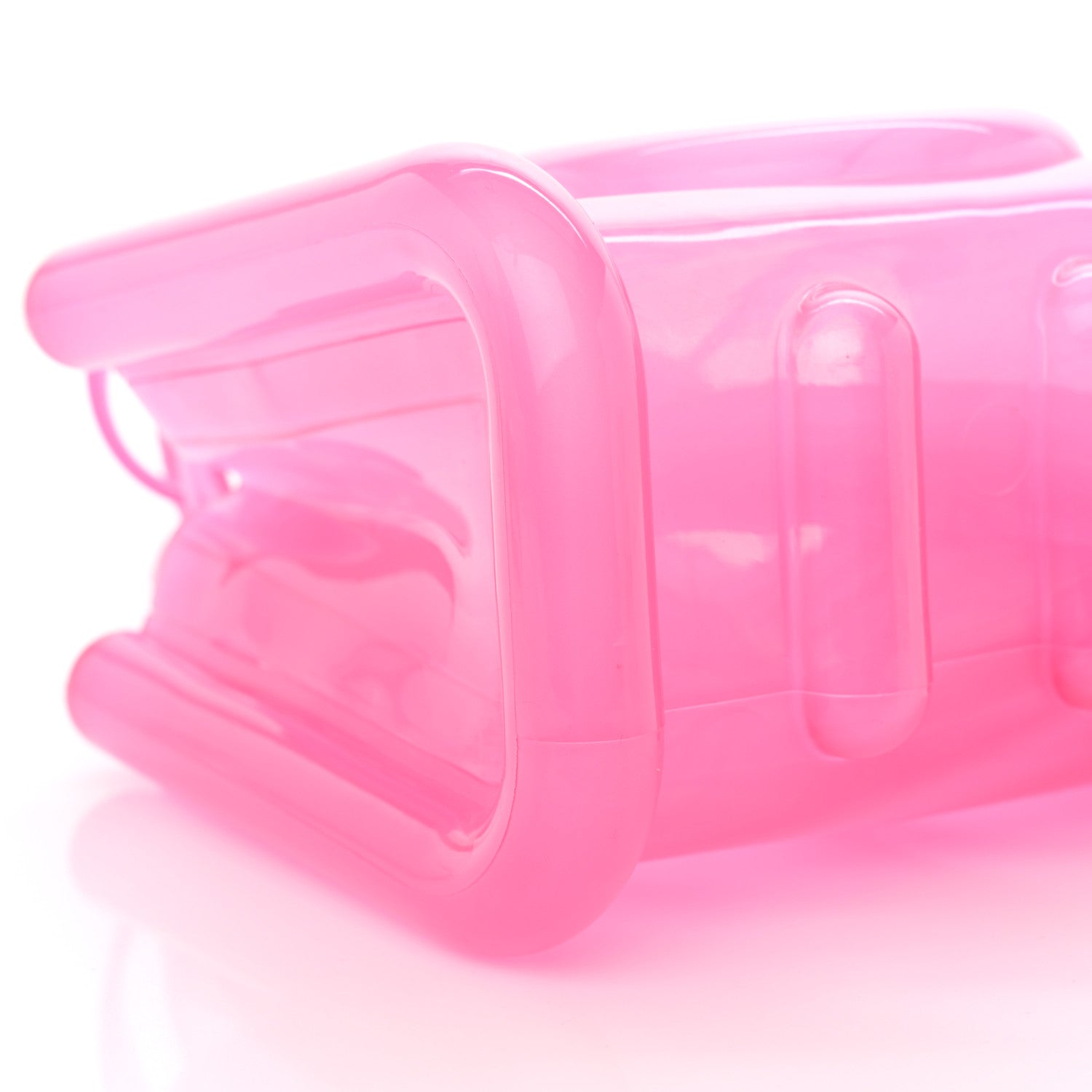 Telfar x MELISSA Jelly Small Shopping Bag Clear Pink 8 of 9