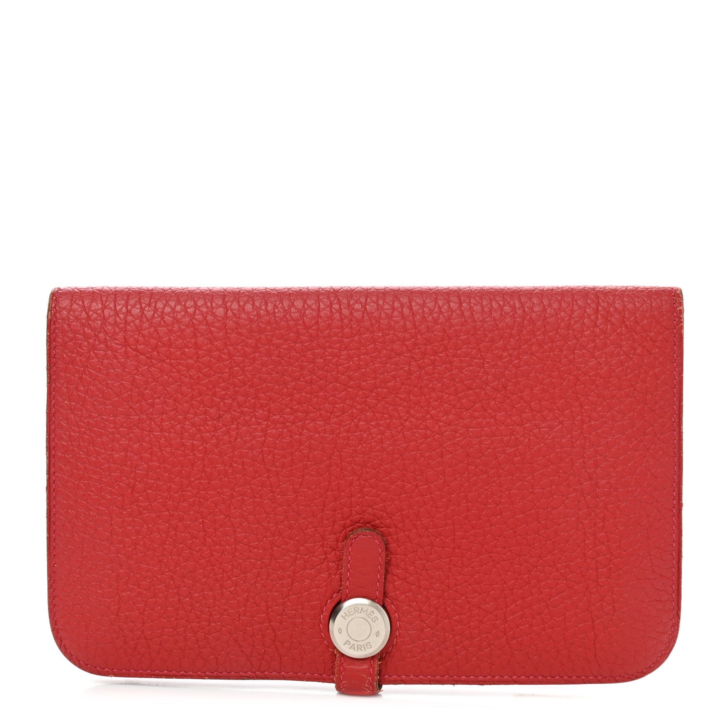 Togo Dogon Duo Wallet Rouge Casaque