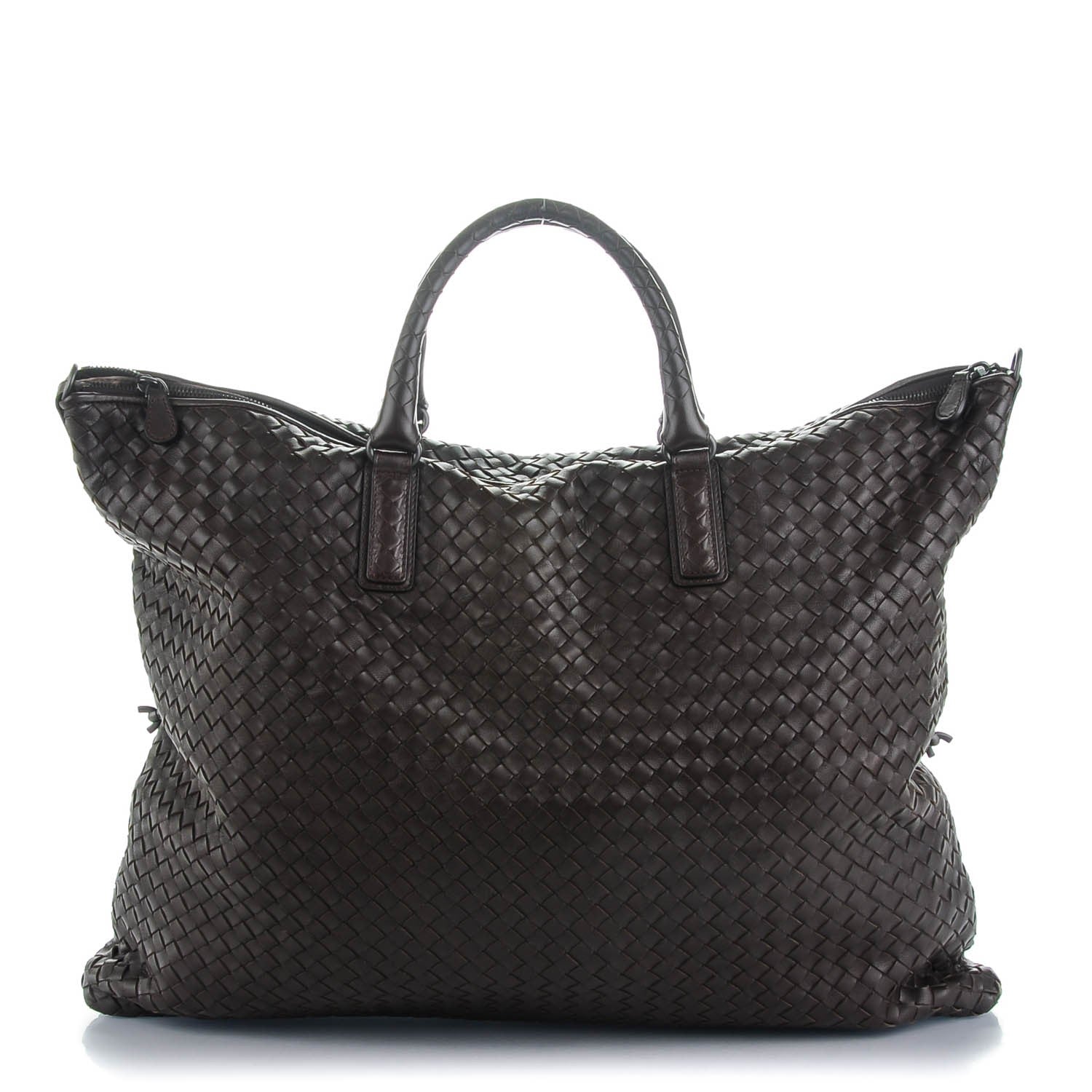 Bottega Veneta Nappa Intrecciato Convertible Bag Ebano 1 of 8