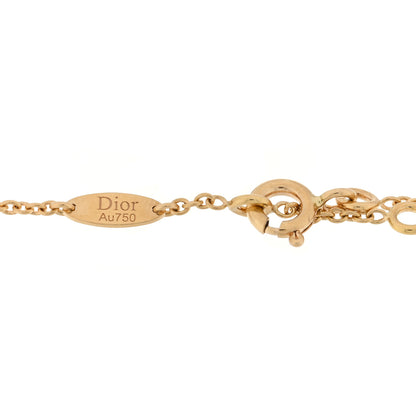Christian Dior 18K Yellow Gold Diamond Turquoise Rose des Vents Bracelet 3 of 3