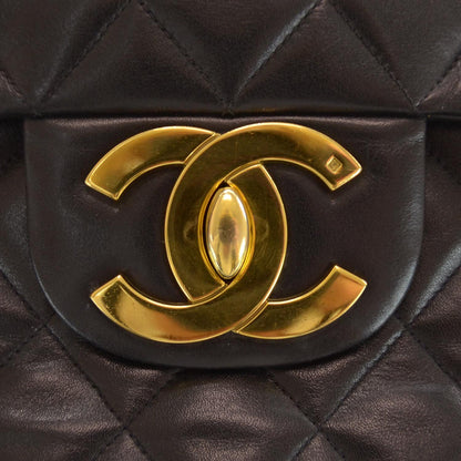 Chanel Lambskin XL Jumbo Flap Black 5 of 9