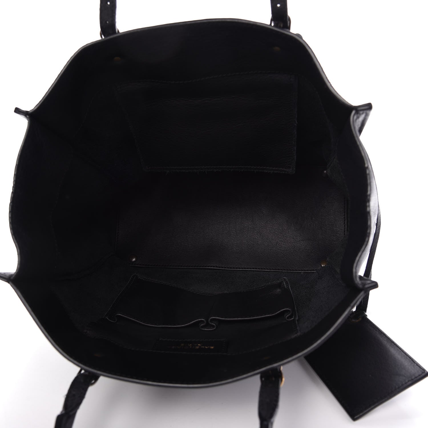 Balenciaga Veau Papier A5 Tote Black 5 of 9