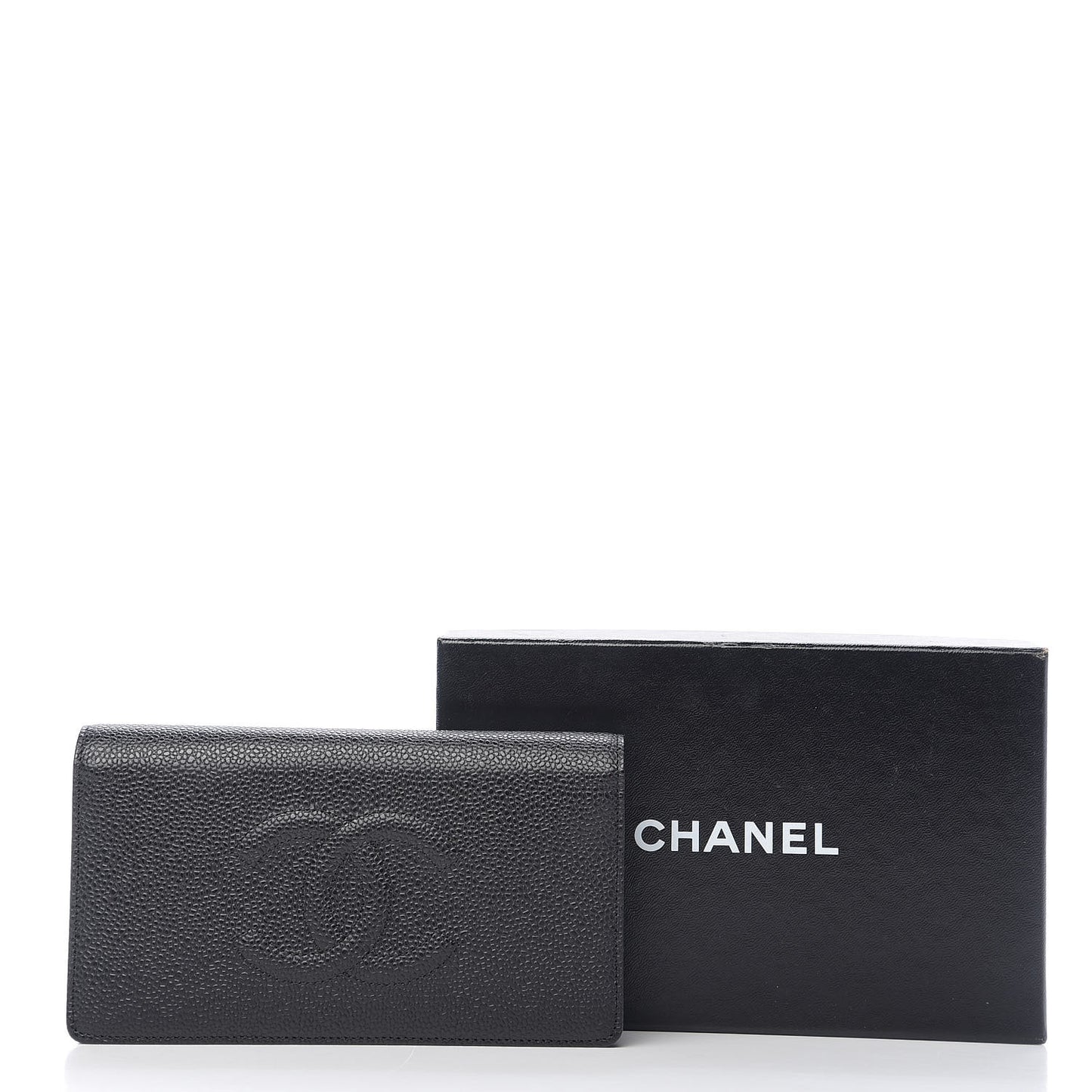 Caviar Timeless CC Yen Wallet Black