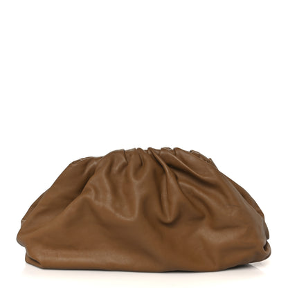 Bottega Veneta Smooth Butter Calf The Pouch Oversized Clutch Cammello 1 of 14