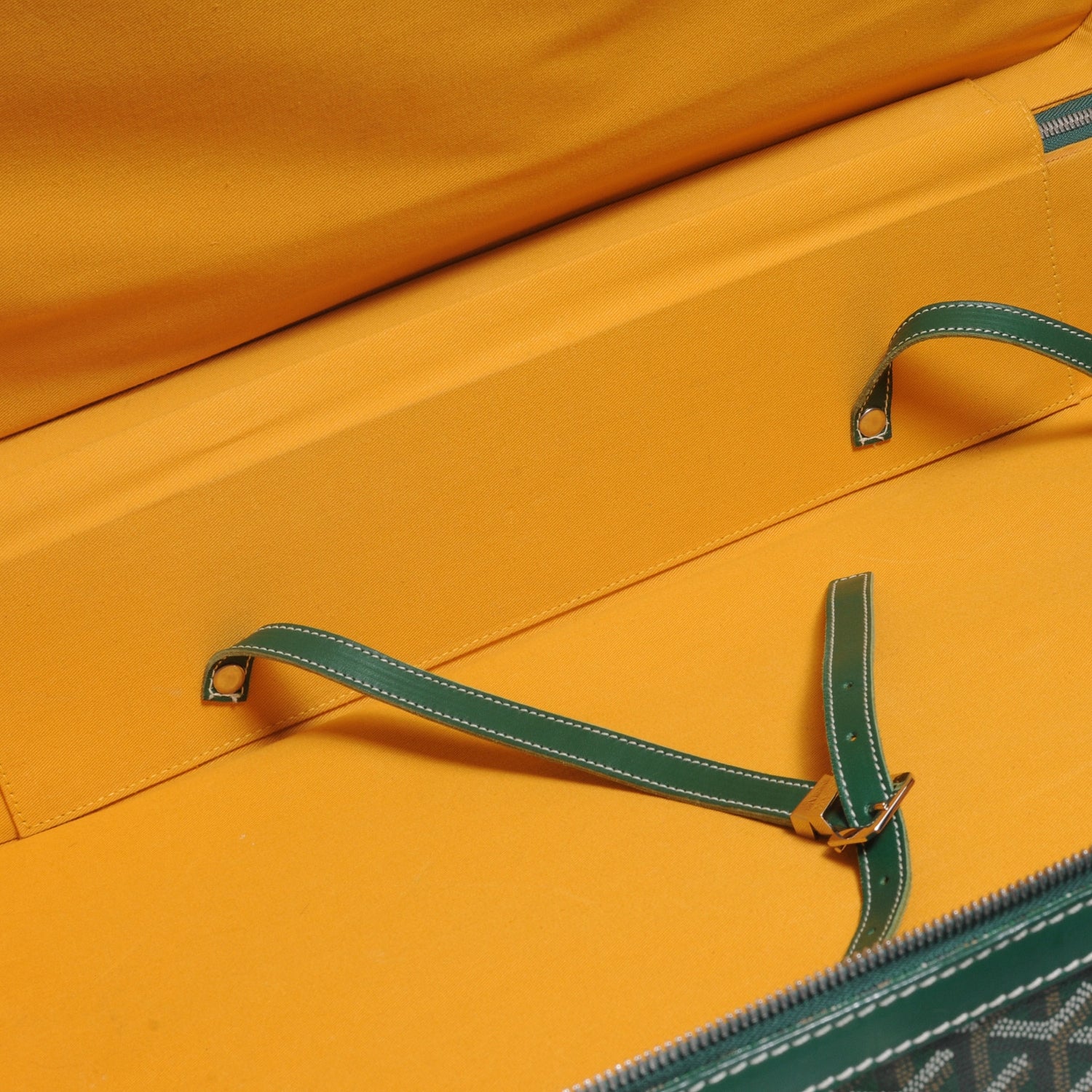 Goyard Goyardine Rolling Suitcase Trolley PM Green 8 of 11