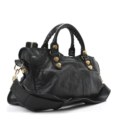 Balenciaga Agneau Giant 12 Gold Hardware Part Time Black 4 of 11
