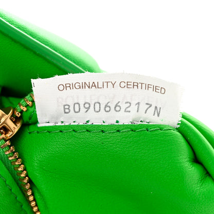 Bottega Veneta Lambskin Maxi Intreccio Padded Chain Cassette Crossbody Bag Parakeet 7 of 11