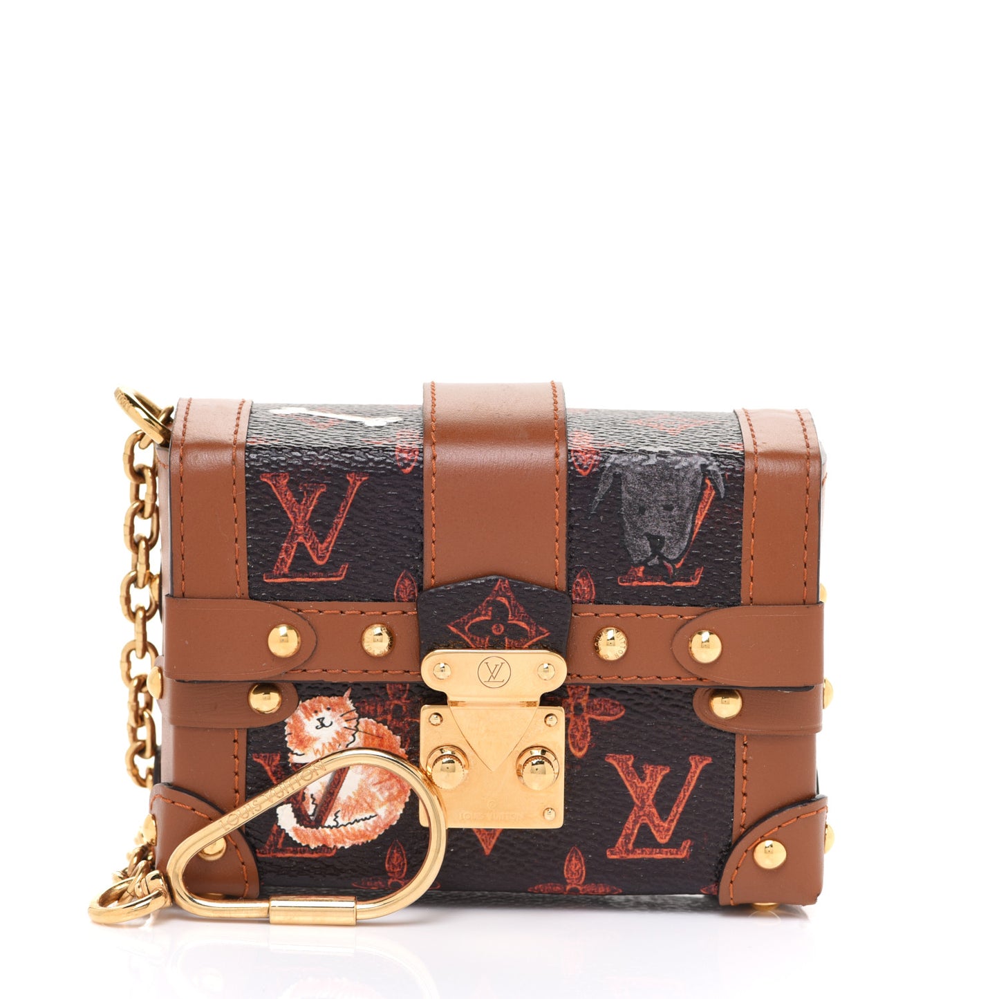 Catogram Essential Trunk Orange Marron