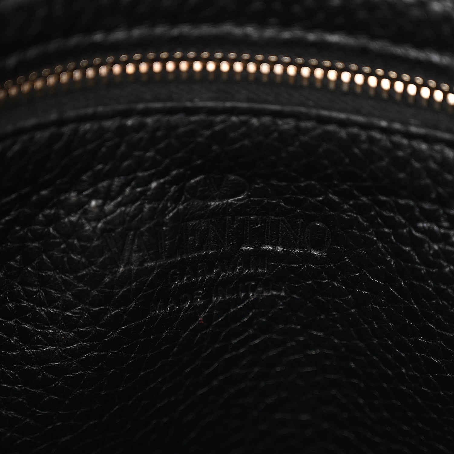 Valentino Garavani Pebbled Calfskin Mini Rockstud Flip-Lock Messenger Bag Black 6 of 13
