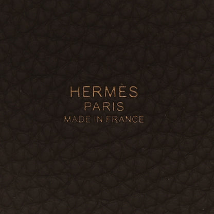 Hermes Taurillon Clemence Picotin Lock 18 PM Etoupe 6 of 10