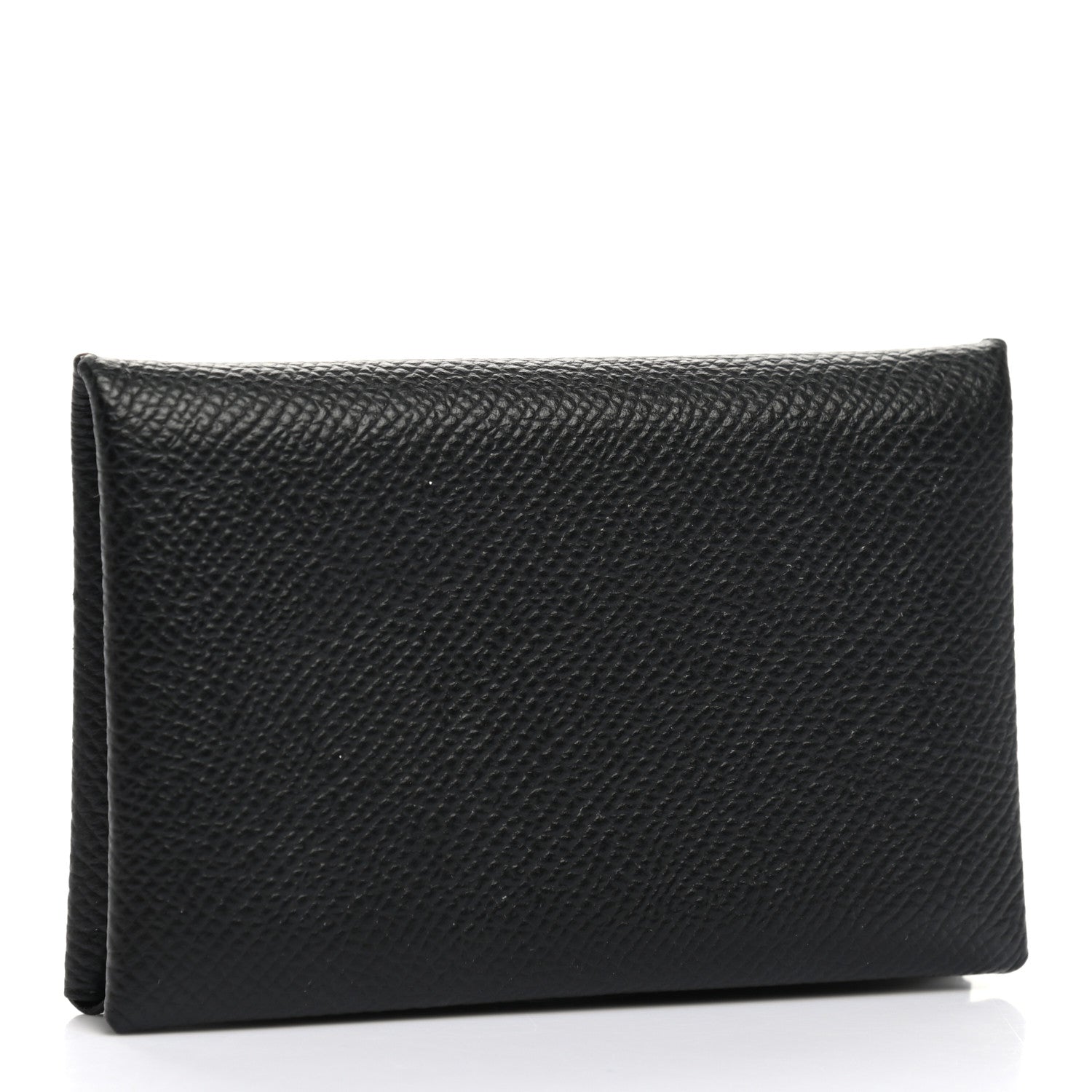 Hermes Epsom Calvi Verso Card Case Black 3 of 10