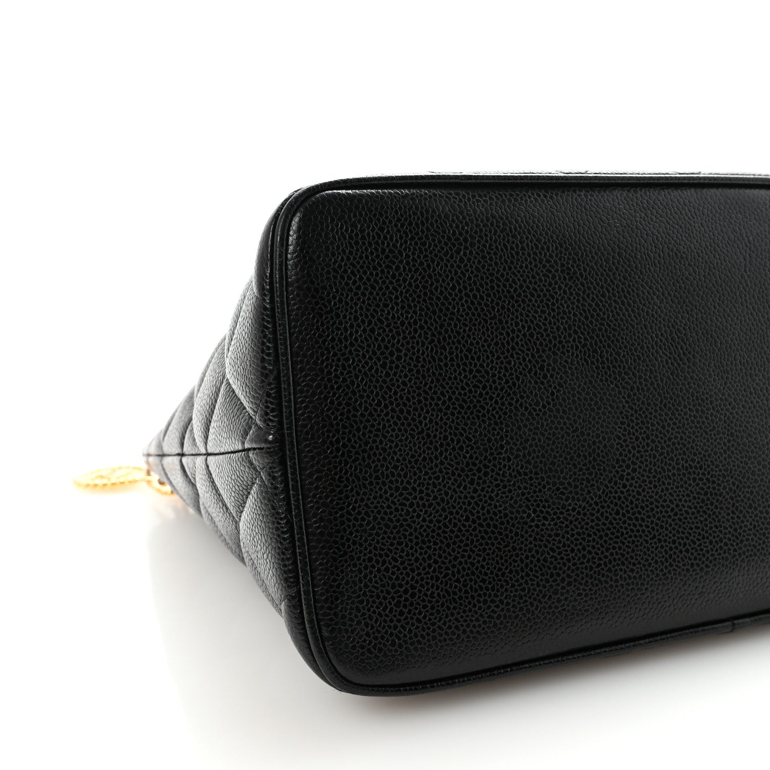 Chanel Caviar Quilted Medallion Tote Black 9 of 10