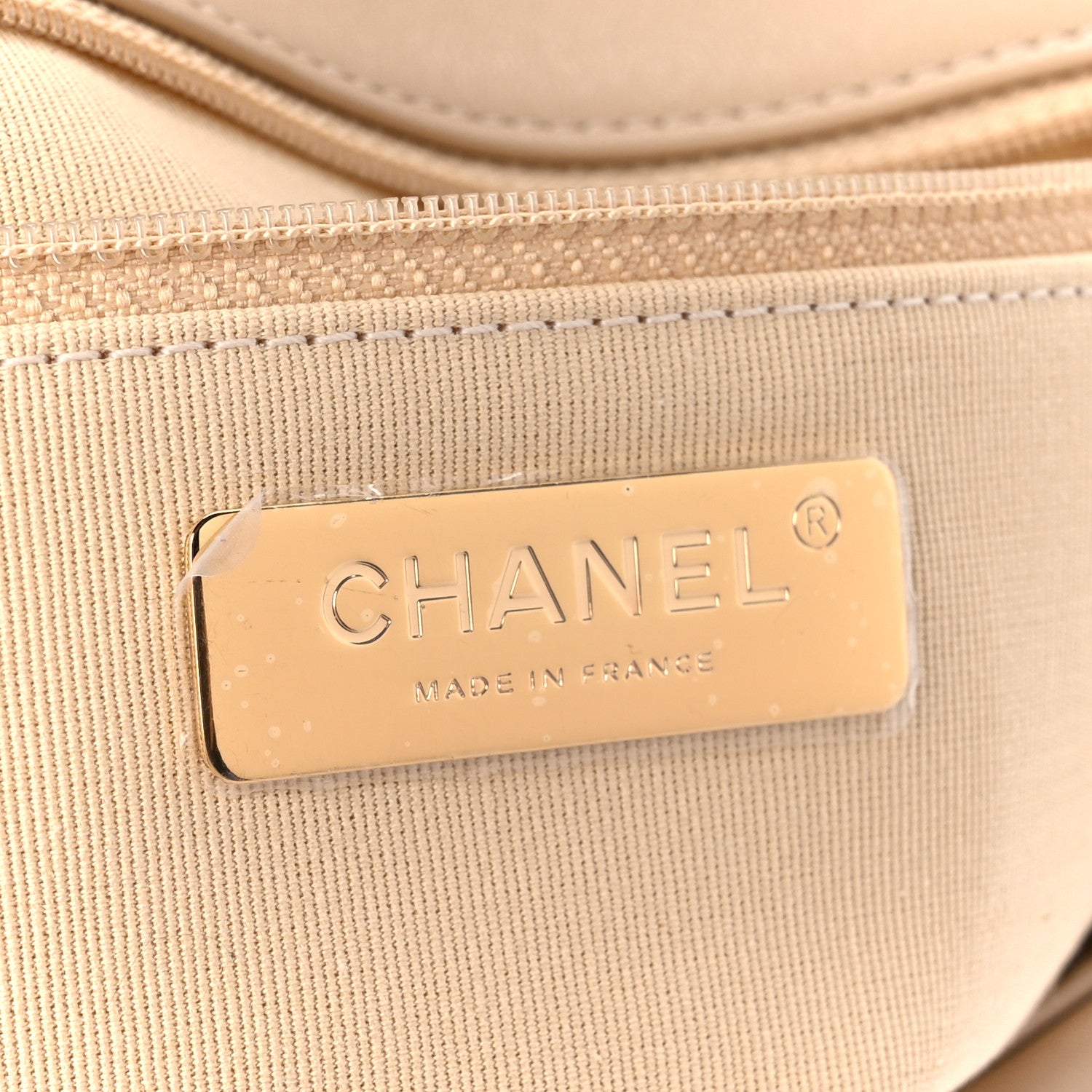 Chanel Lambskin Quilted Medium Chanel 19 Flap Light Beige 6 of 11