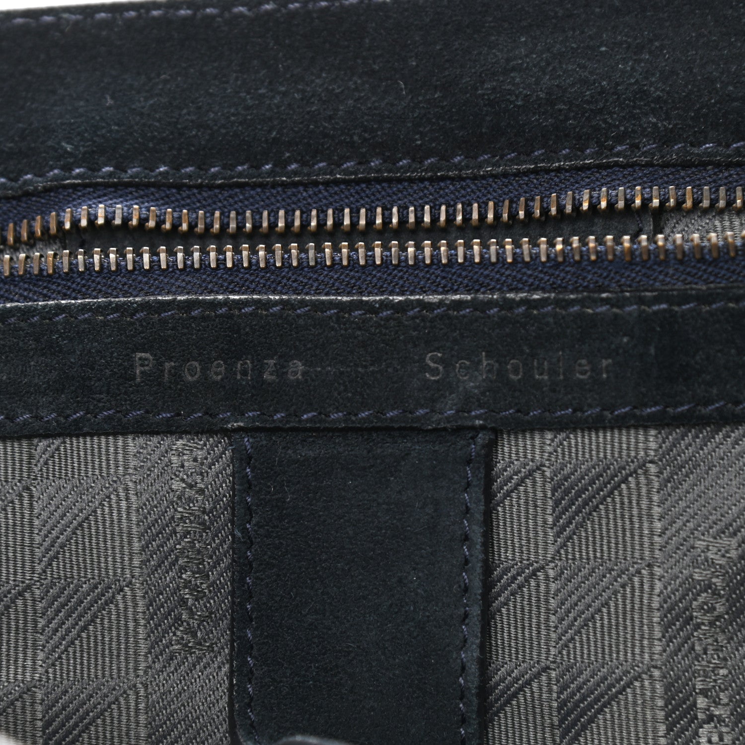 Proenza Schouler Suede Medium PS1 Satchel Navy 7 of 18