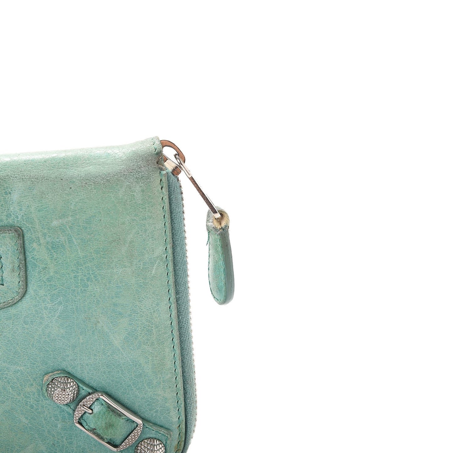Agneau Giant 12 Silver Hardware Compagnon Wallet Papeete