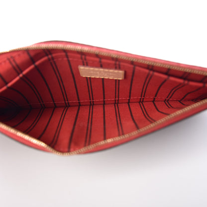 Louis Vuitton Monogram Neverfull MM GM Pochette Cherry 5 of 7