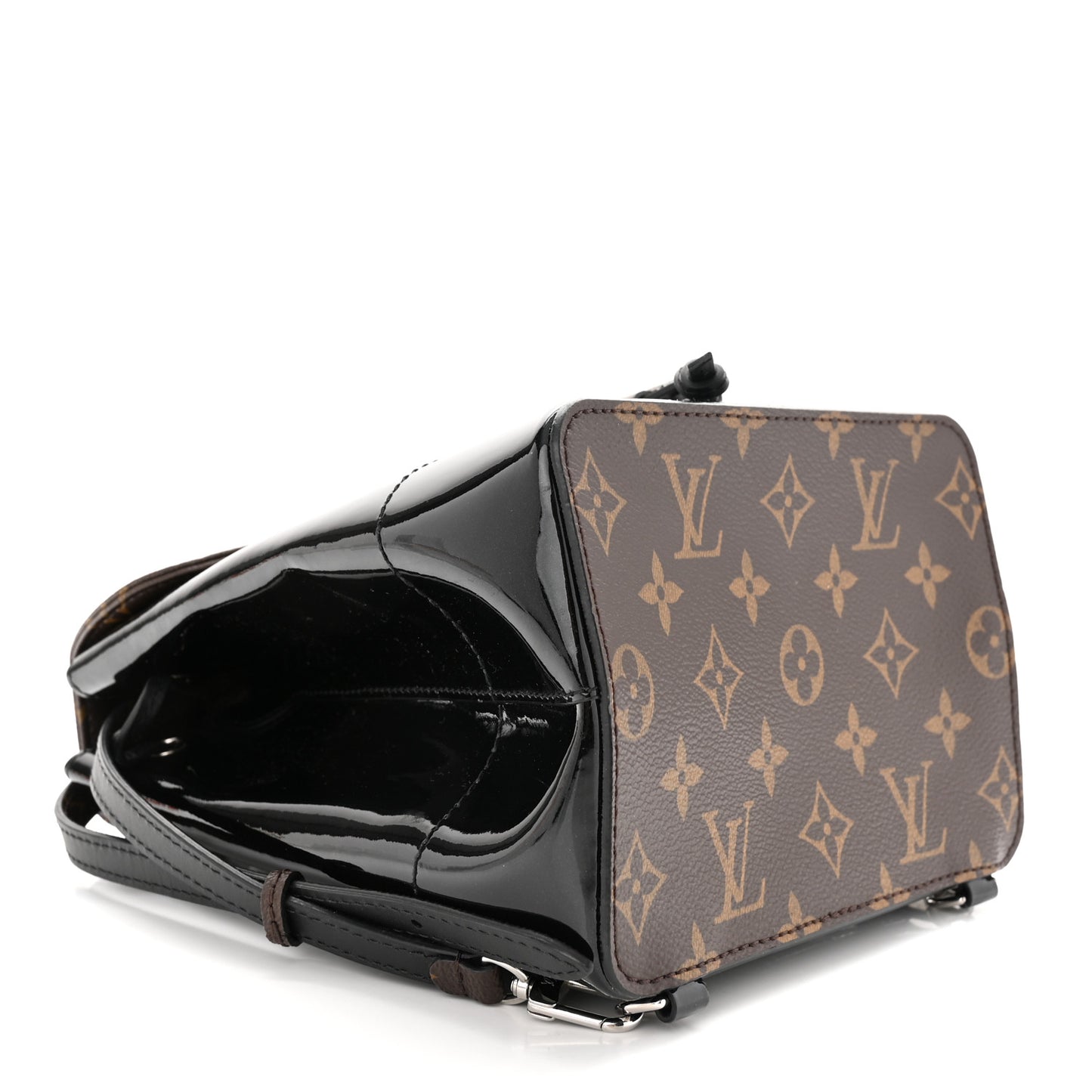 Patent Monogram Hot Springs Backpack Black