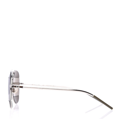 Christian Dior Metal DiorSplit 2 Sunglasses Brown Grey 3 of 7