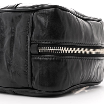 Prada Nappa Antique Small Re-Edition 2001 Two Handle Crossbody Bag Black 10 of 15