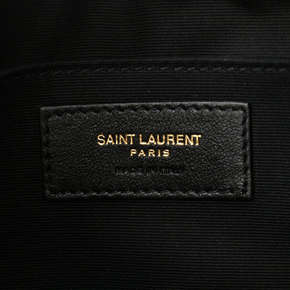 Saint Laurent Suede Matelasse Monogram Lou Camera Bag Cinnamon 6 of 11