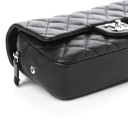 Chanel Caviar Quilted Medium Easy Flap Black 9 of 10