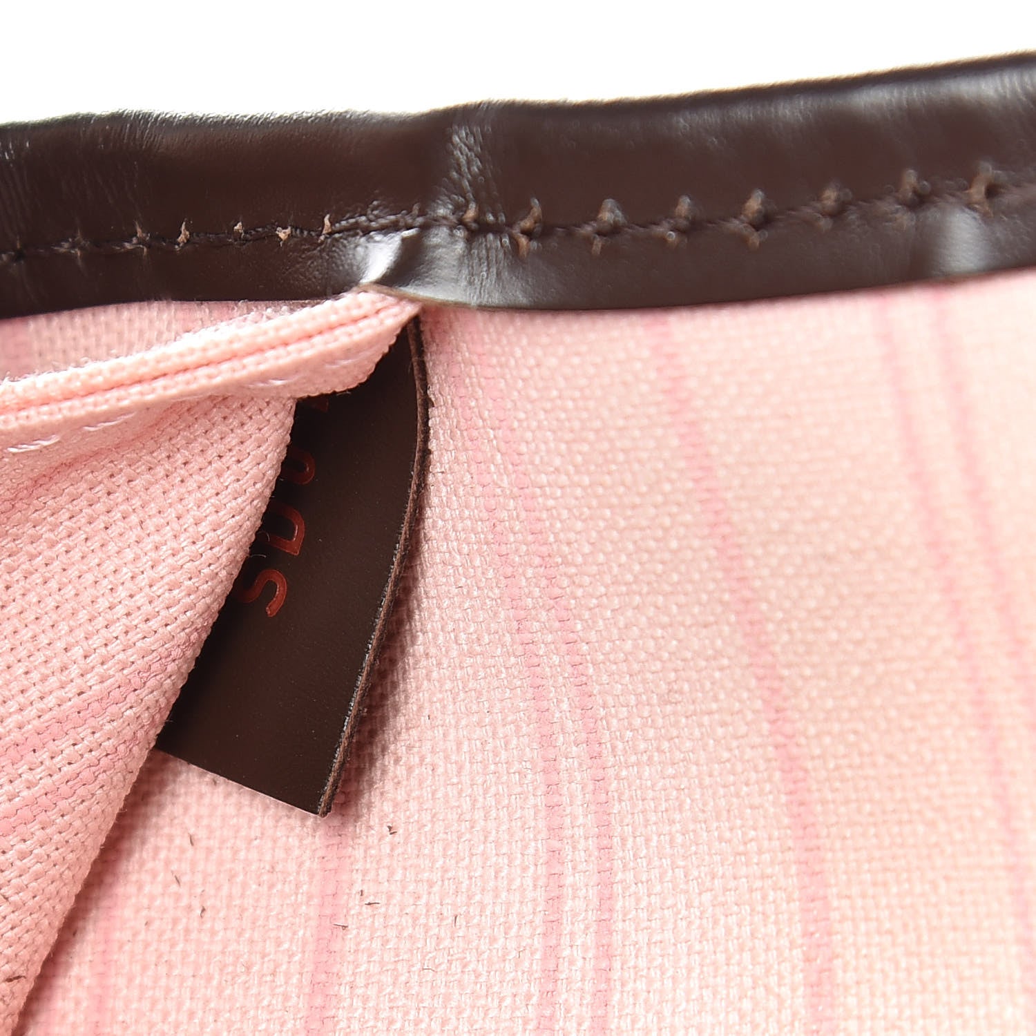 Louis Vuitton Damier Ebene Neo Neverfull MM Rose Ballerine 11 of 18