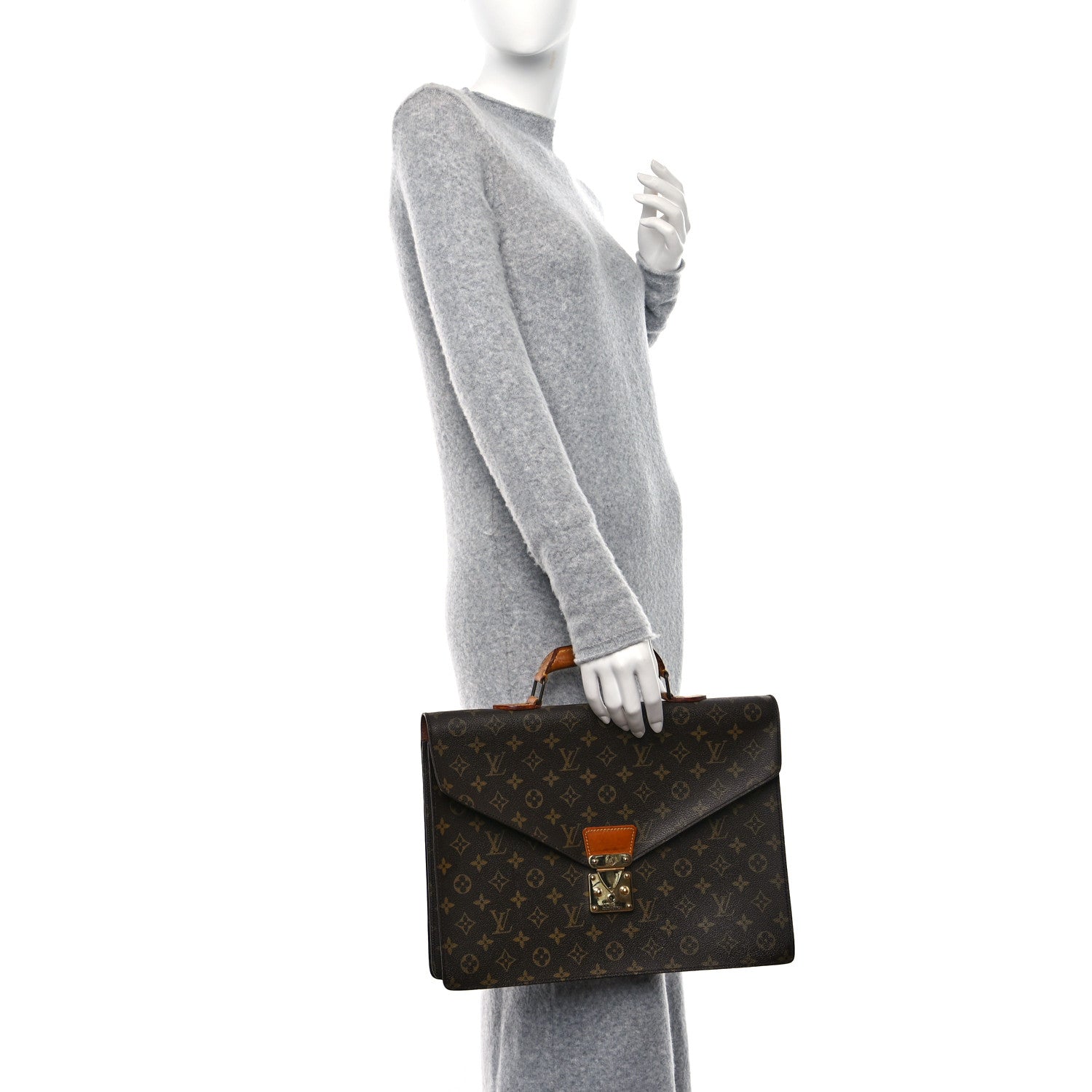 Louis Vuitton Monogram Serviette Conseiller Briefcase 2 of 11