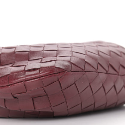 Bottega Veneta Nappa Intrecciato Mini Jodie Burgundy 9 of 10